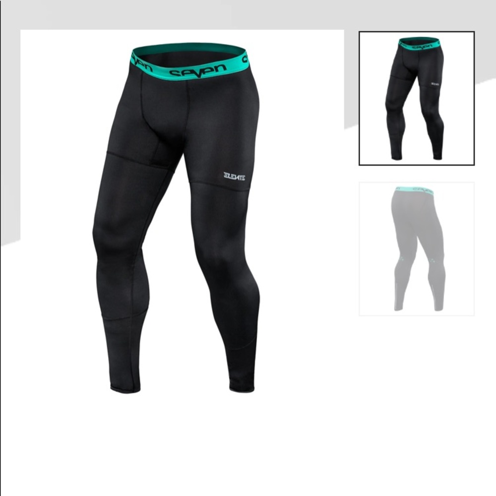 Seven Elevate Compression Pant. Black Size Medium - image 1